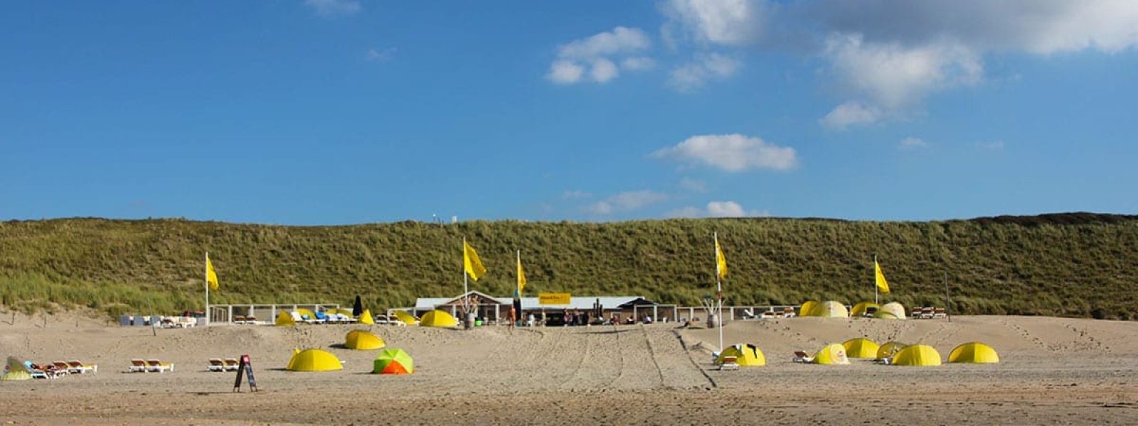 Het naaktstrand van Zandvoort