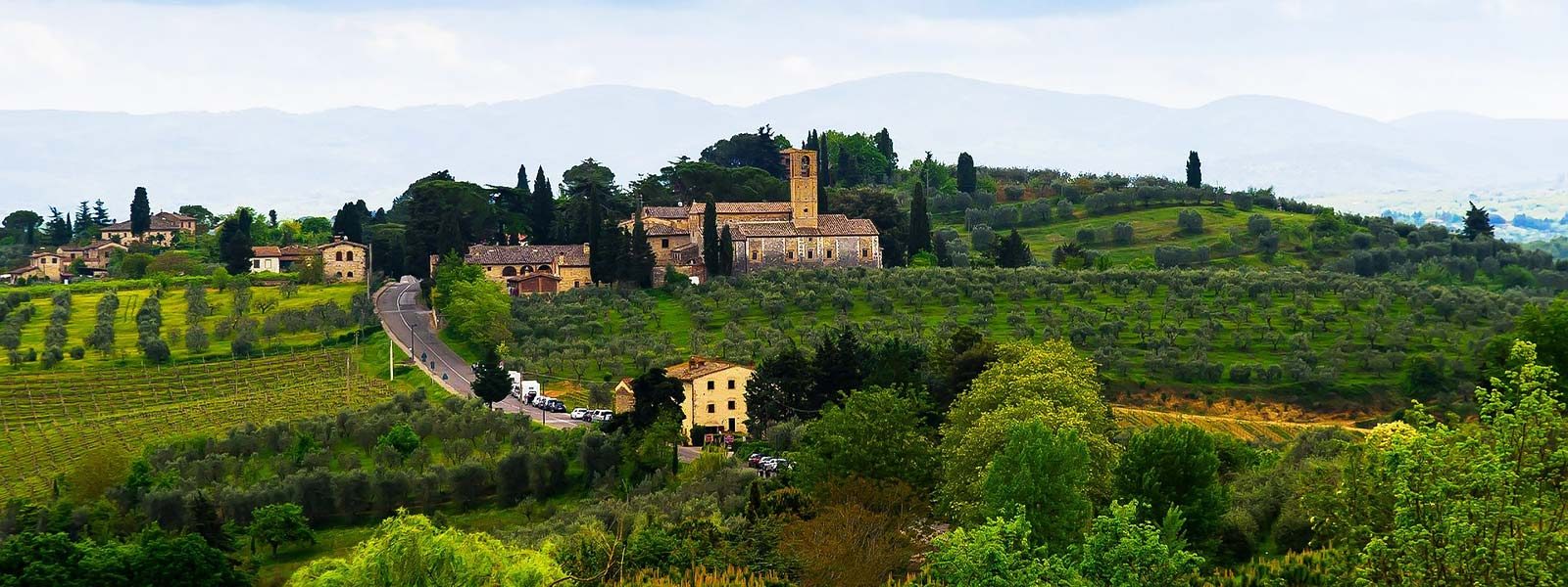 Toscaans landschap voor outdoor activiteiten