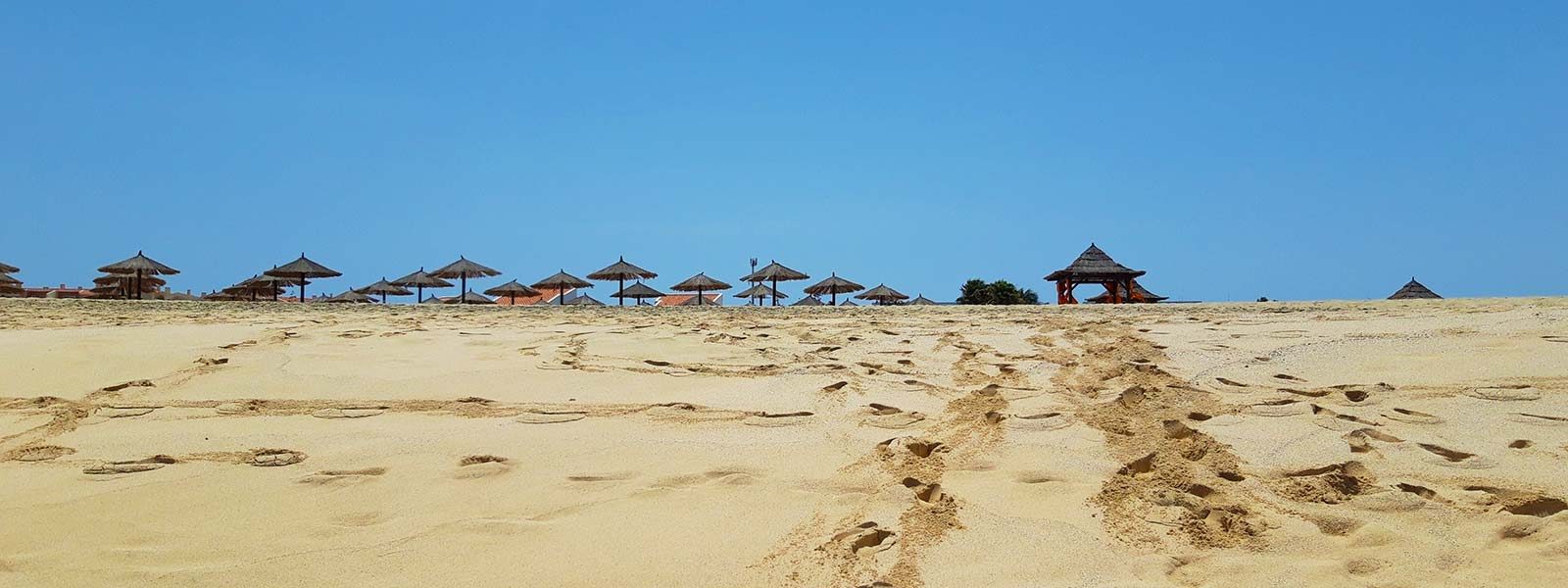 Strand bij Cabo Verde