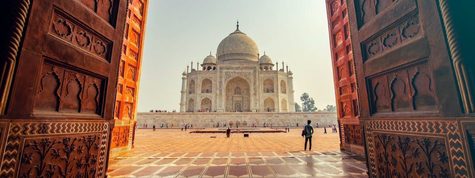 Taj Mahal Zeven Wereldwonderen