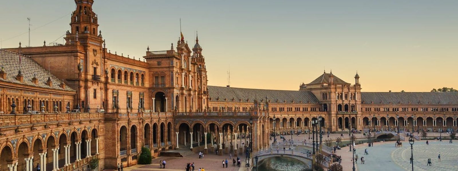 Plaza de Espana in Sevilla