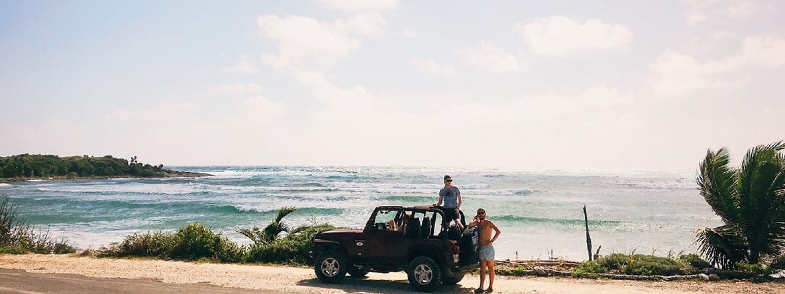 stranden aan de mexicaanse kust