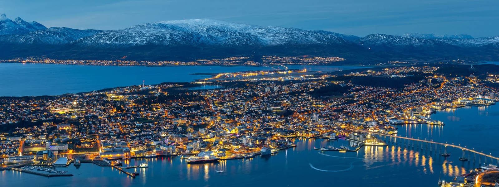 Zien en doen in Tromso Noorwegen