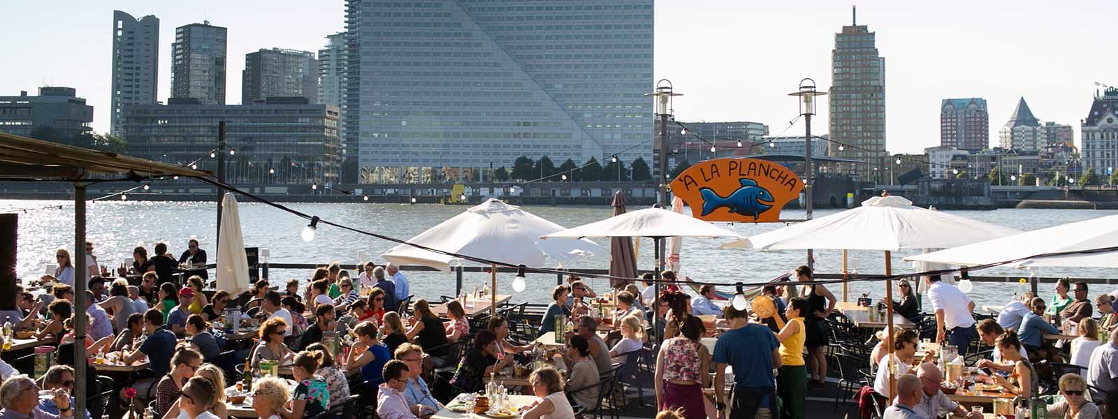 zonnige terrassen in Nederland